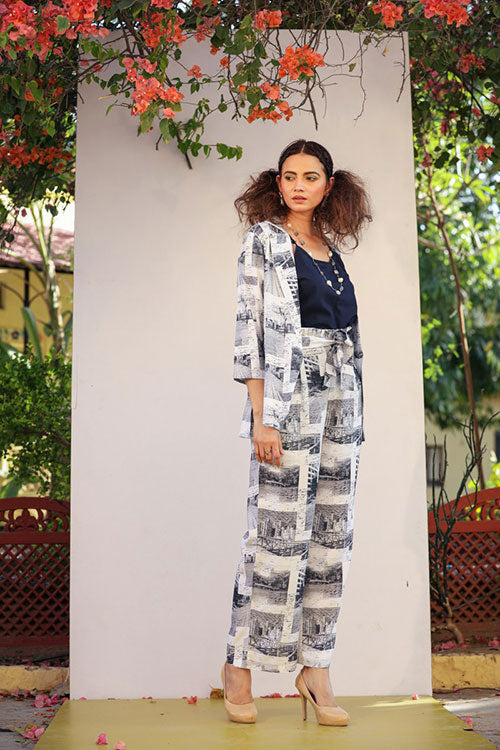 Funky Printed Rayon Co-Ord Set2- Freyaa