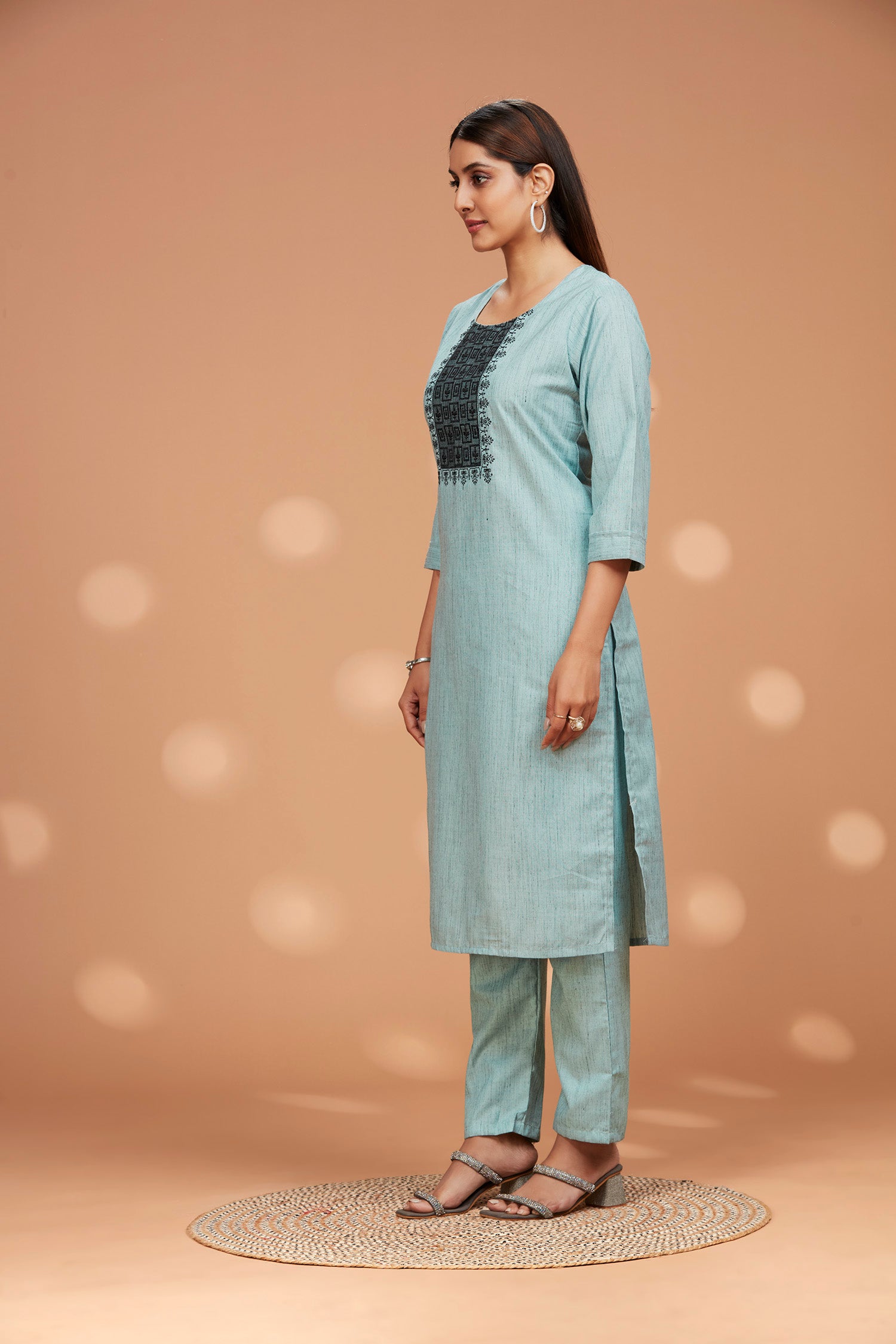 Rayon Classic Two-Piece Kurta Set