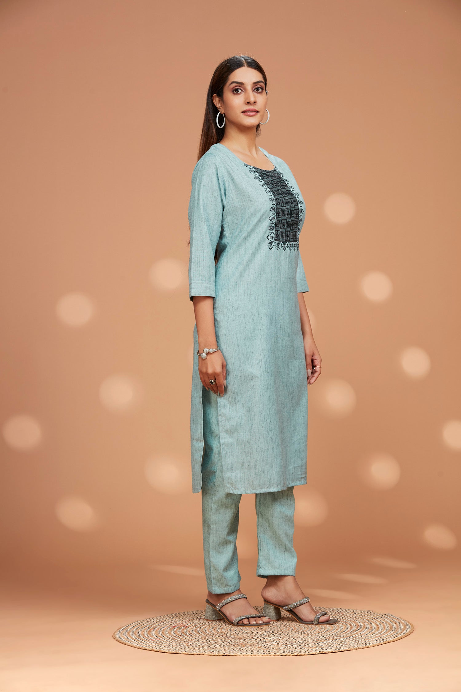 Rayon Classic Two-Piece Kurta Set