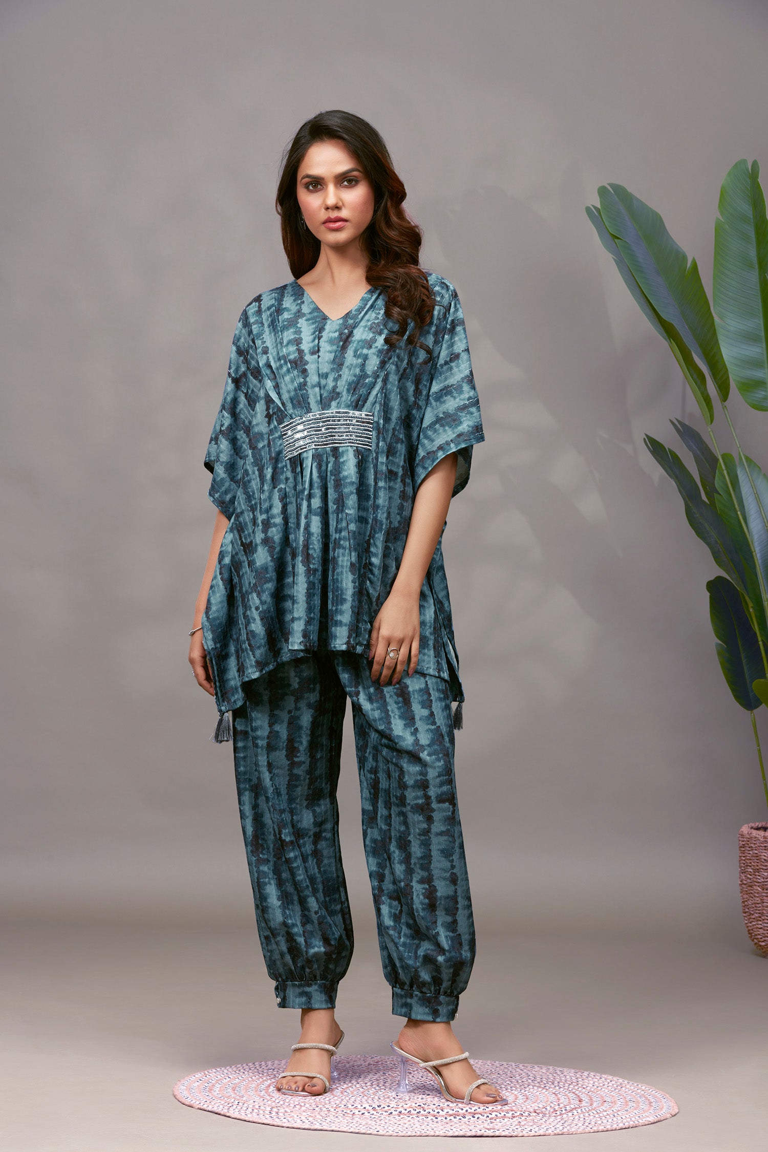 TIE & DYE KAFTAN CORD SETS