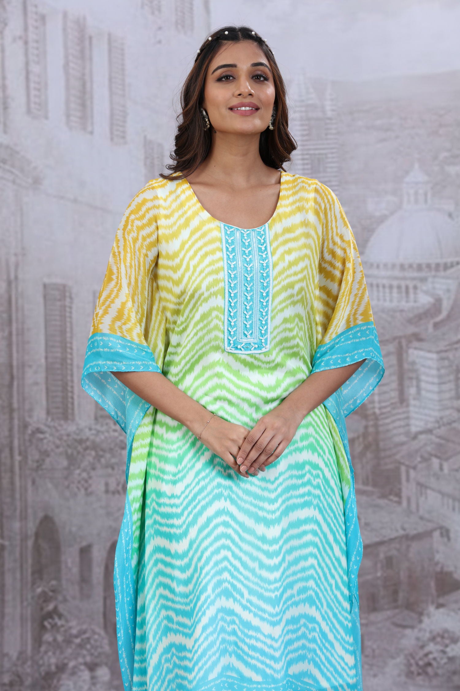 Sunset Dreams Ombre Kaftan