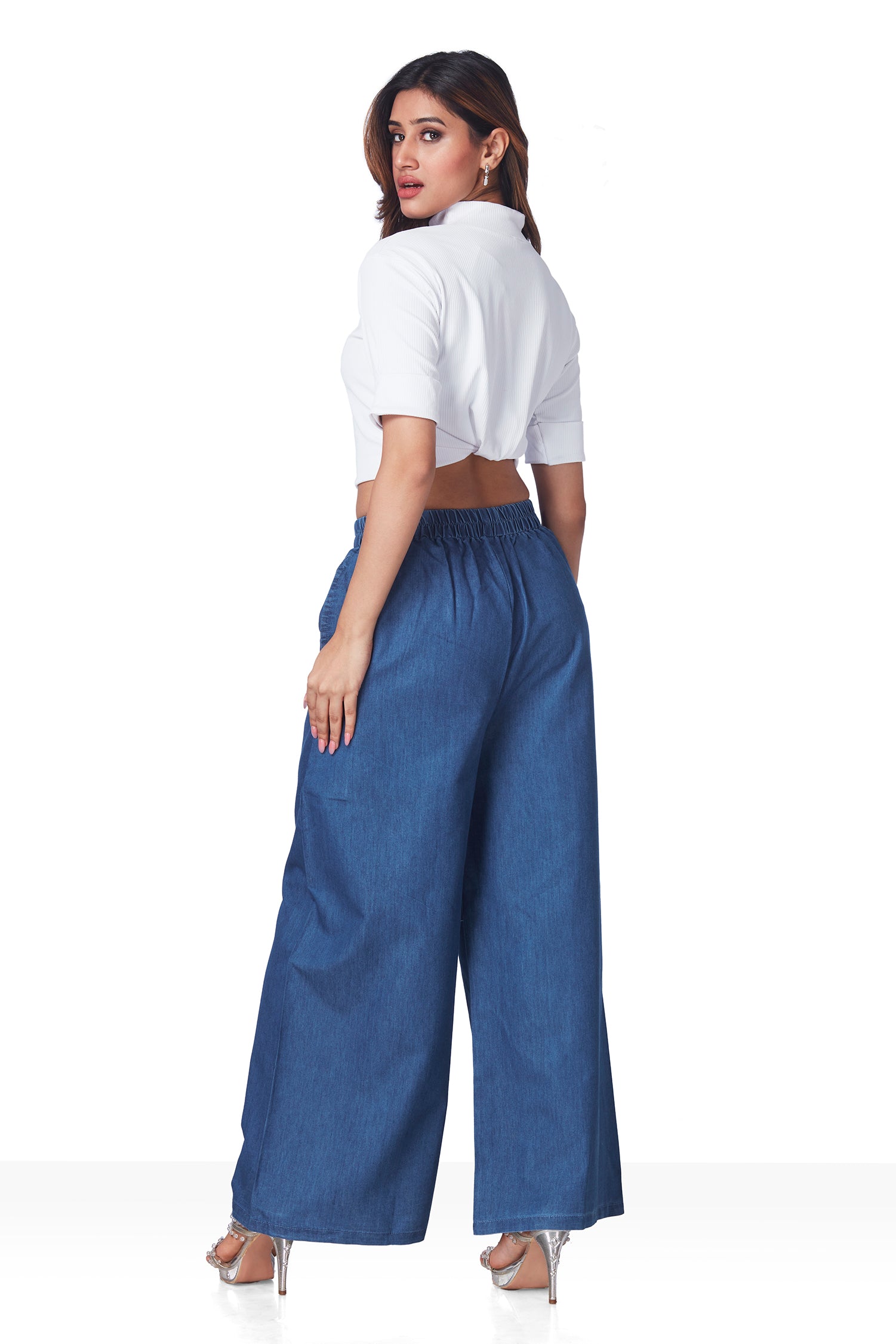 Denim Wide leg Plazo