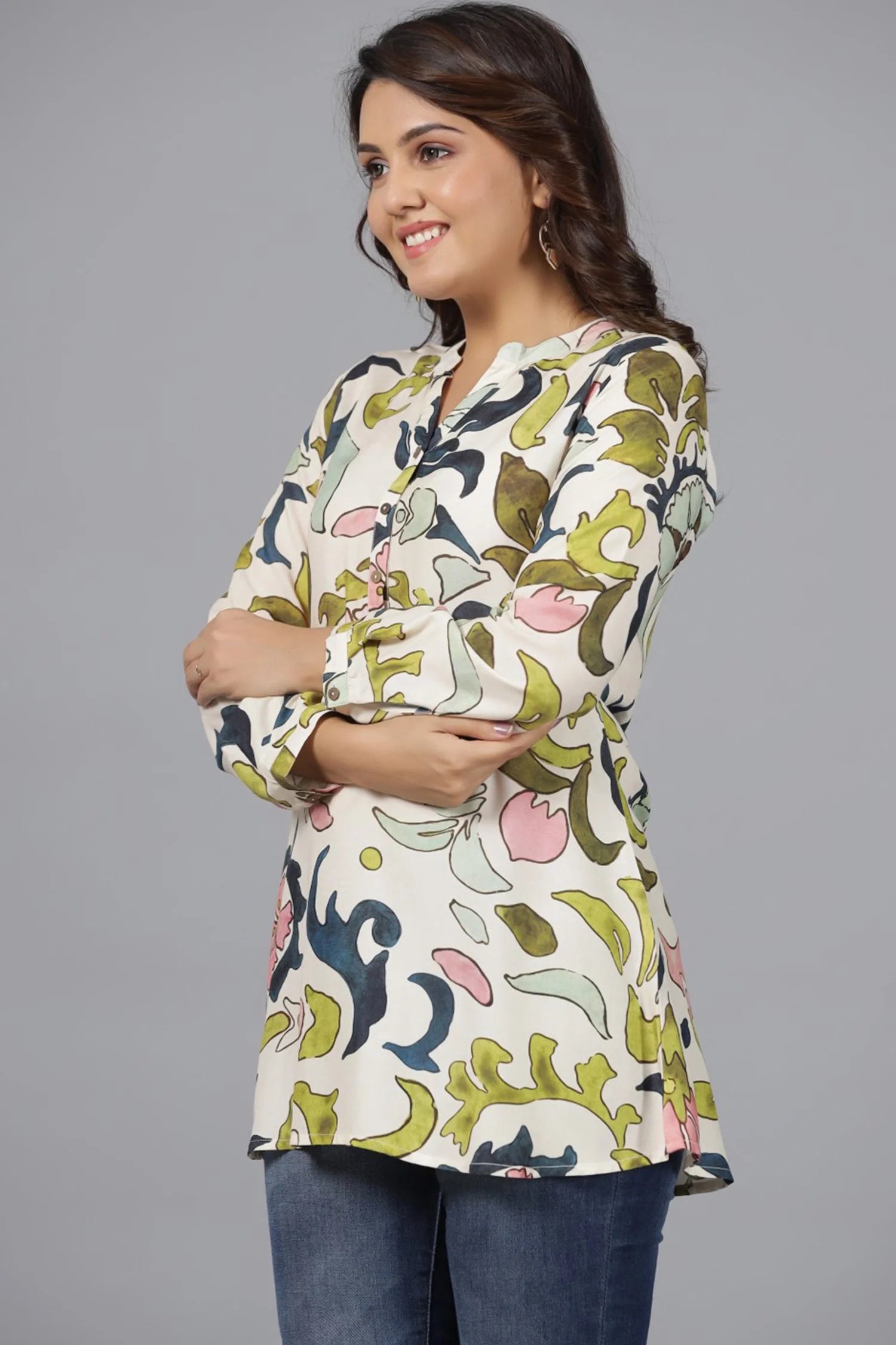 A line Tunic Top