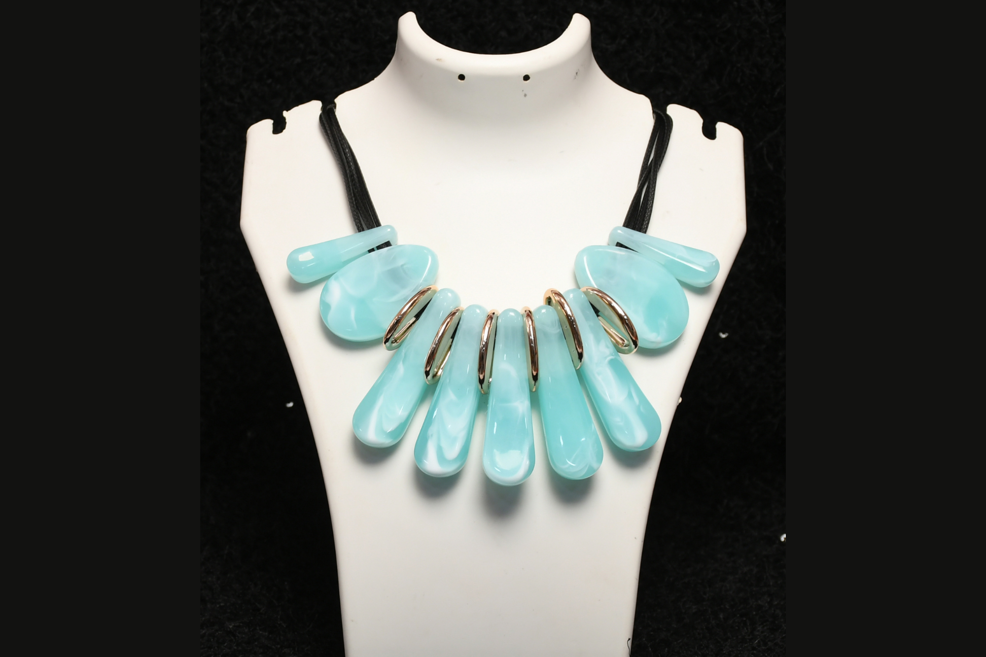 Embellished Bold Necklace- Freyaa