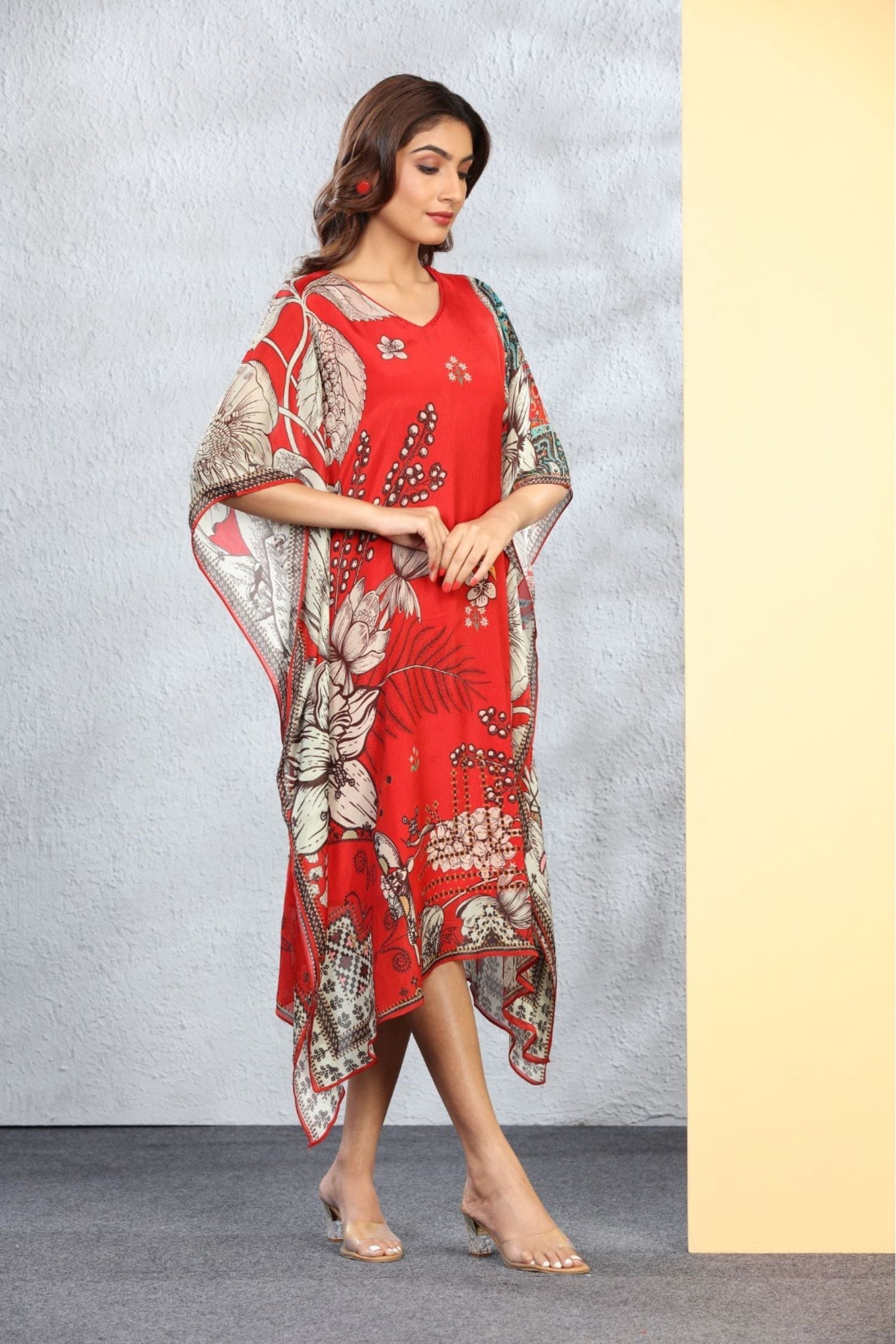 Viscose Chinon Kaftan